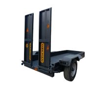 Özel Üretim İş Makinesi Taşıma Römorku