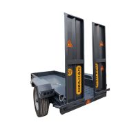 Özel Üretim İş Makinesi Taşıma Römorku